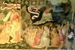 Affresco - Badia o Abbazia di Santa Giustina a Sezzadio