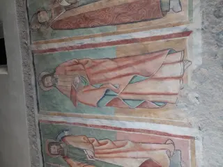 Apostolo (forse Matteo) - Cappella di San Giuliano a Druento