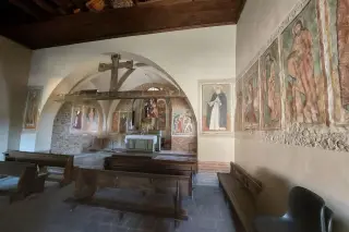 Interno - Cappella di San Giuliano a Druento