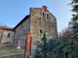 Facciata - Resti dell'Abbazia di San Quintino a Spigno Monferrato