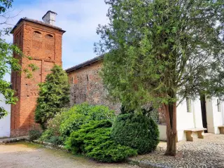 Vista - Chiesa o Santuario di Santa Maria di Celle a TrofarelloFrazione Celle