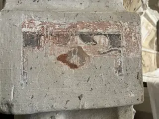 Dettaglio affreschi - Pieve dell' Assunta a Vesime