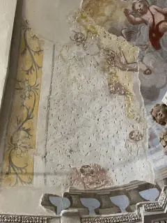 Dettaglio affreschi - Pieve dell' Assunta a Vesime