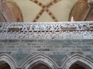 Jubè - Canonica di Santa Maria di Vezzolano a AlbugnanoFrazione Vezzolano