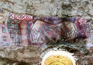 Tracce di affresco - Pieve di Santa Maria a Viguzzolo