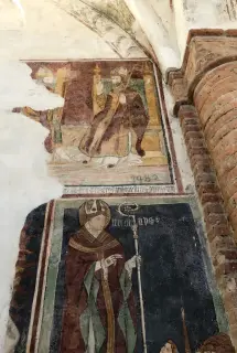 Sant'Ambrogio - 1482 - Chiesa del Carmine a Incisa ScapaccinoFrazione Villa
