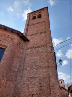 Campanile - Chiesa del Carmine a Incisa ScapaccinoFrazione Villa