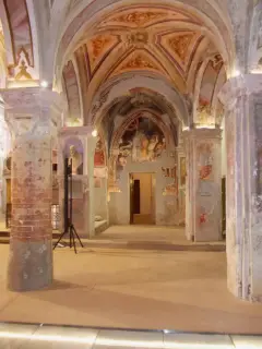 Navata destra, ultime campate - Ex Parrocchiale di Santa Caterina a Villanova MondovìFrazione Villa