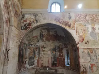 Affreschi - Oratorio di San Sebastiano a Arborio