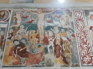 Crocifissione - Oratorio di San Sebastiano a Arborio