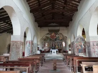 Interno - Pieve di San Pietro a Volpedo