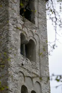 Campanile particolare - Oratorio della Madonna di Campagna a Verbania