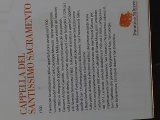 Pannello illustrativo - Cattedrale dell' Assunta a Saluzzo