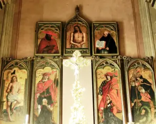 Polittico del Maestro d'Elva - Cattedrale dell' Assunta a Saluzzo