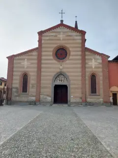 Facciata - Chiesa di Sant'Agostino a Saluzzo