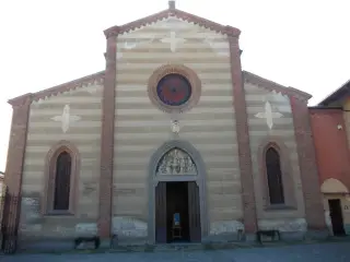 Facciata - Chiesa di Sant'Agostino a Saluzzo
