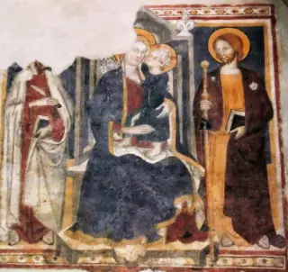 Madonna col Bambino - Chiesa di San Giovanni a Saluzzo