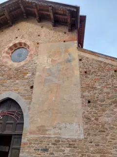 San Cristoforo in facciata - Chiesa di San Giovanni a Saluzzo