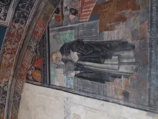 Sala capitolare - affreschi - Chiesa di San Giovanni a Saluzzo