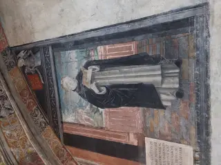 Sala capitolare - affreschi - Chiesa di San Giovanni a Saluzzo