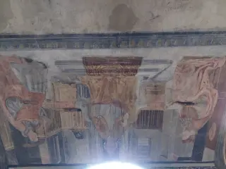 Sala capitolare - affreschi - Chiesa di San Giovanni a Saluzzo