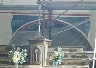 Affresco absidale - Oratorio di San Martino a BoccioletoFrazione Piaggiogna