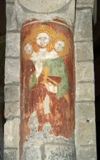 Trinità tricefala - Parrocchiale dell' Assunta o di Santa Maria a Armeno