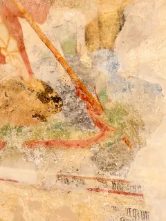 San Giorgio: dettaglio - Parrocchiale dell' Assunta a Brondello