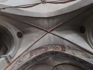 Volte costolonate - Parrocchiale dell' Assunta a Rossana