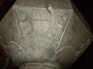 Fonte battesimale - Parrocchiale di Sant'Andrea a Brossasco