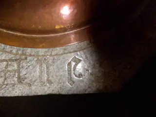 Fonte battesimale parte superiore - Parrocchiale di Sant'Andrea a Brossasco