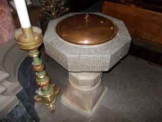 Fonte battesimale - Parrocchiale di Sant'Andrea a Brossasco