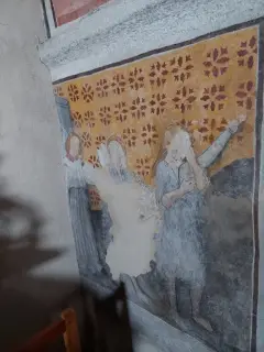 Affresco - Parrocchiale di Santa Margherita a Casteldelfino