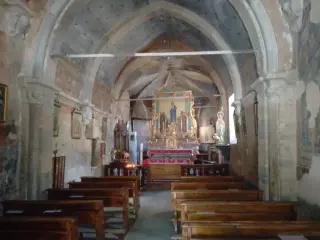 Interno - Parrocchiale di Sant'Antonio a PontechianaleFrazione Chianale