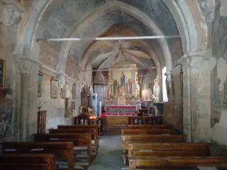 Interno - Parrocchiale di Sant'Antonio a PontechianaleFrazione Chianale