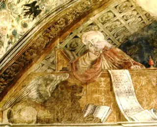 Affreschi - Cappella  Marchionale a Revello