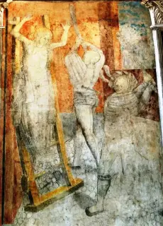 Affreschi - Cappella  Marchionale a Revello