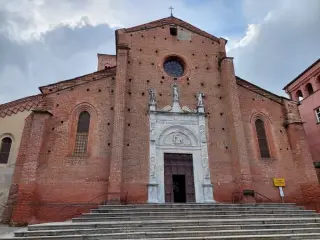 Facciata - Collegiata dell' Assunta a Revello