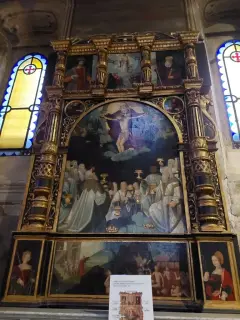 Polittico della Trinità - Collegiata dell' Assunta a Revello