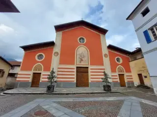 Facciata - Parrocchiale di San Martino a Sanfront