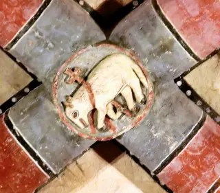 Chiave di volta - Abbazia di Santa Maria a RevelloFrazione Staffarda