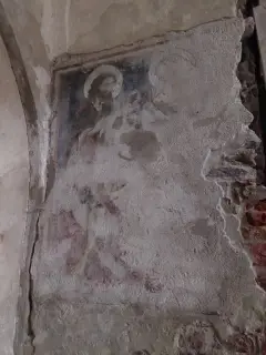 Affresco - Abbazia di Santa Maria a Cavour