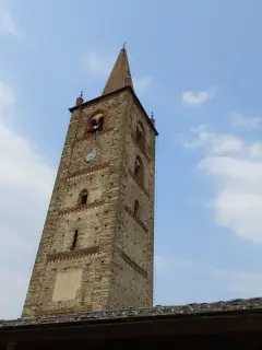 Campanile - Campanile di San Pietro in Vincoli a Bagnolo Piemonte