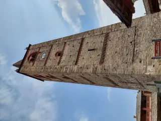 Campanile - Campanile di San Pietro in Vincoli a Bagnolo Piemonte