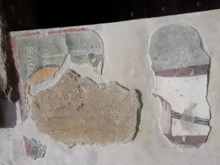 San Bernardo d'Aosta (frammento) - Chiesa di San Giovanni Ai Campi a Piobesi Torinese