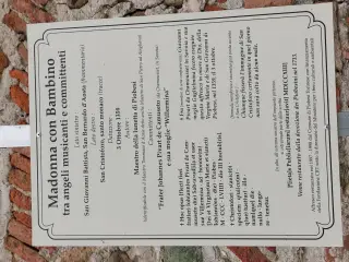 Pannello illustrativo - Chiesa di San Giovanni Ai Campi a Piobesi Torinese