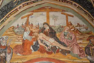 Deposizione - Cappella Cimiteriale di San Giovanni Battista a Volvera