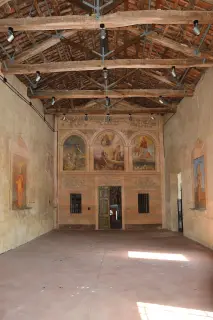 Interno - Cappella Cimiteriale di San Giovanni Battista a Volvera