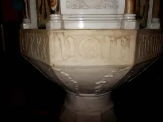 Fonte battesimale: V  CRE - Parrocchiale di San Siro a Virle Piemonte