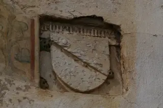 Stemma nobiliare - Cappella di Santa Elisabetta e San Vito a Piossasco
